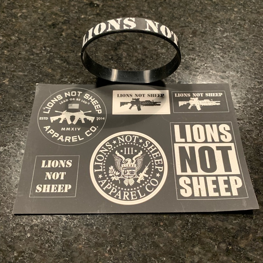 Lions Not Sheep Valentine 🦁💘💌